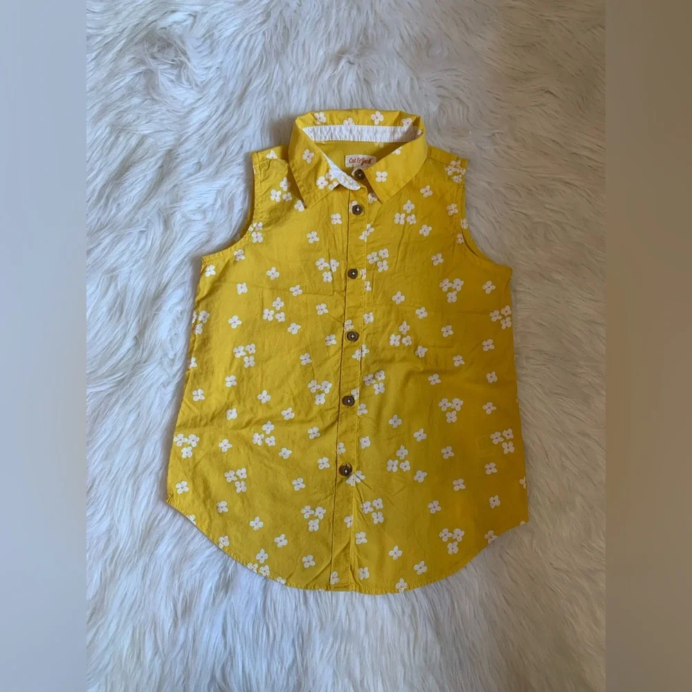 Cat and Jack girl’s sleeveless top - Picture 1 of 9